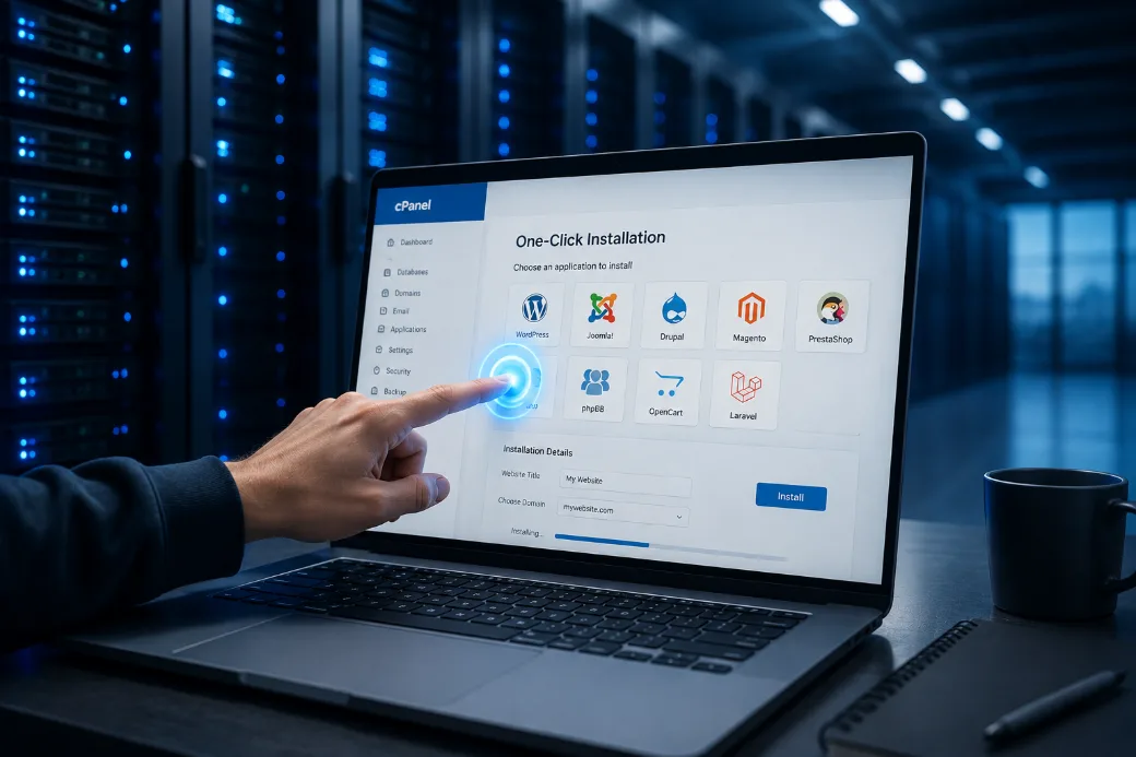 One-click app installs in cPanel